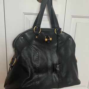 Saint Laurent leather tote